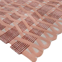 Jaipur Rugs Tappeto in lana nei toni avorio e corallo chiaro