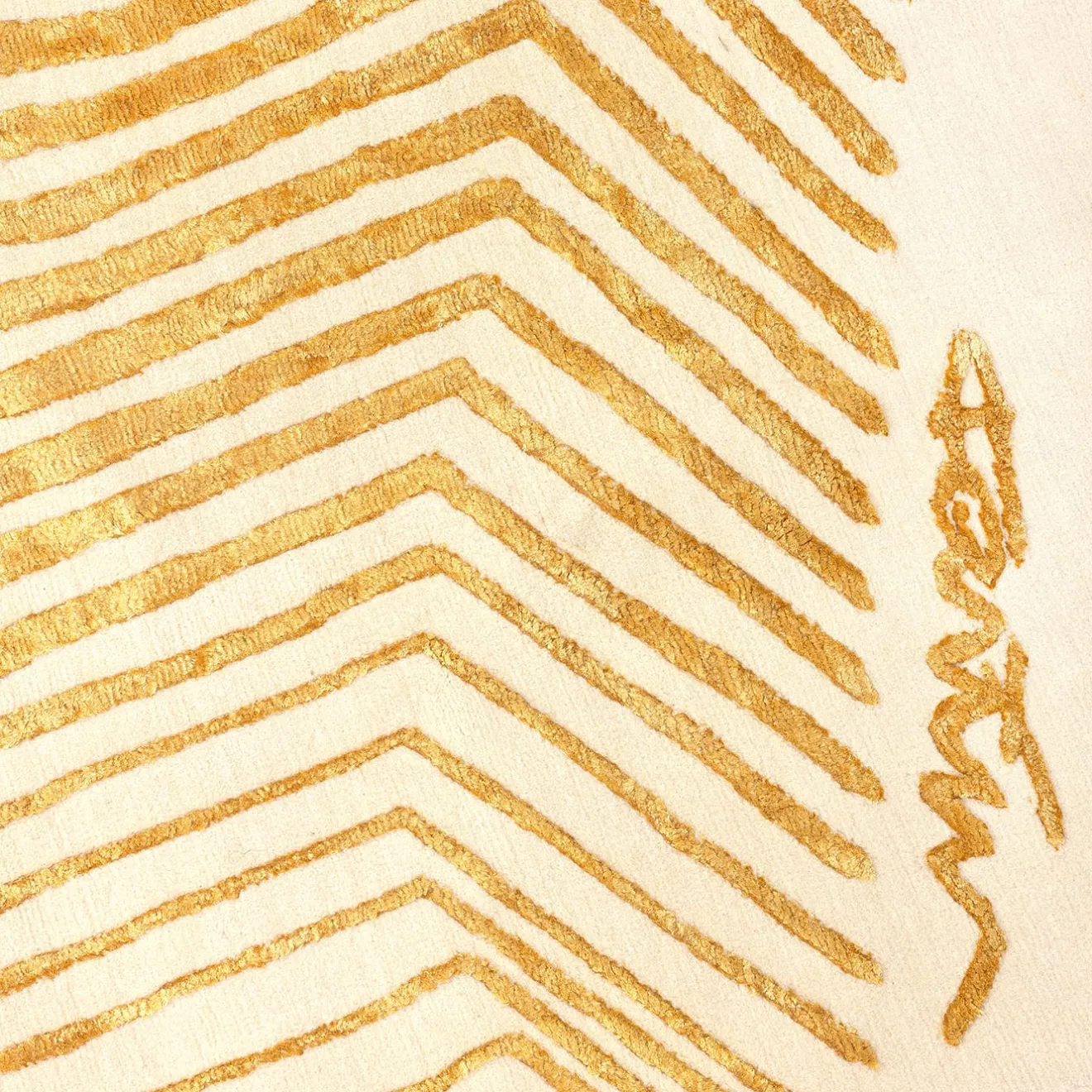 Illulian Tappeto Info Ver. B in seta e lana di Karim Rashid