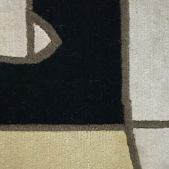 Karpeta Tappeto Le Ragazze nero e giallo