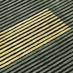 Mohebban Tappeto Lines L6 in Viscosa Verde