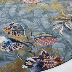 Instabilelab Tappeto Lucien Jungle rotondo #1