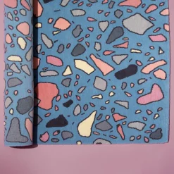 Sergio Mannino Studio Tappeto Mondello Terrazzo in lana lavorato a mano