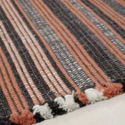 Amini Tappeto Prune Charcoal Recycled PET In&Outdoor di Carlotta Fortuna