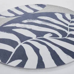 Instabilelab Tappeto rotondo Charlotte in stile optical