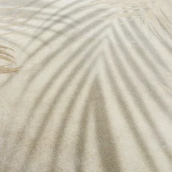 Instabilelab Tappeto rotondo Falguera con foglie