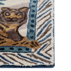 Jaipur Rugs Tappeto Safari bianco trapuntato a mano