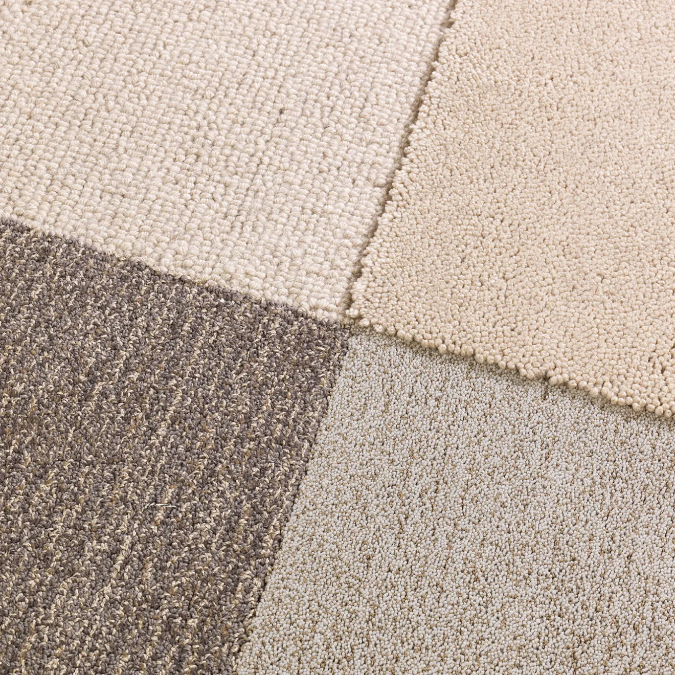 Carpet Edition Tappeto Selce #3 grigio pirite di Studio Salaris