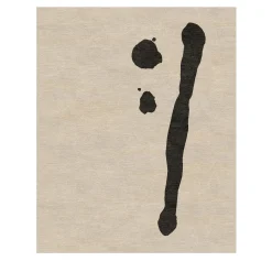 Malcusa Tappeto Sketch Annodato a Mano di Lucy Naughton