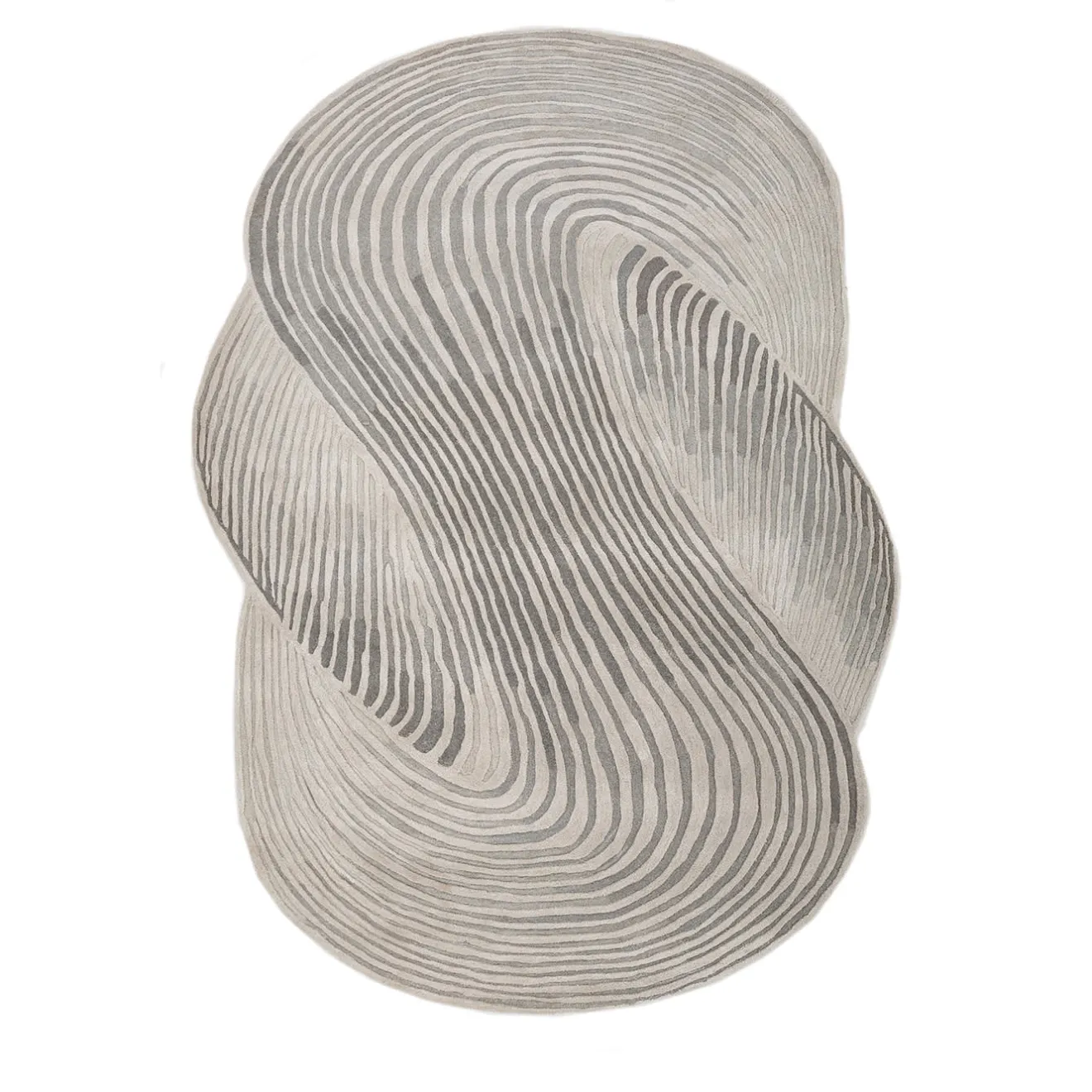 Jaipur Rugs Tappeto Tessutoa Mano Bluebell & Classic Grey