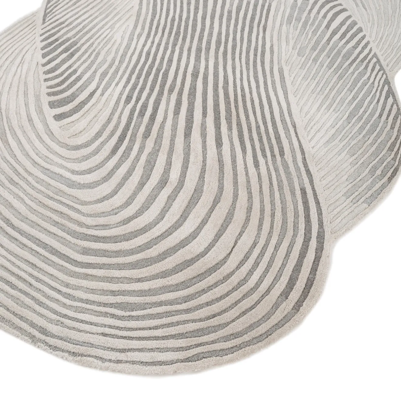 Jaipur Rugs Tappeto Tessutoa Mano Bluebell & Classic Grey