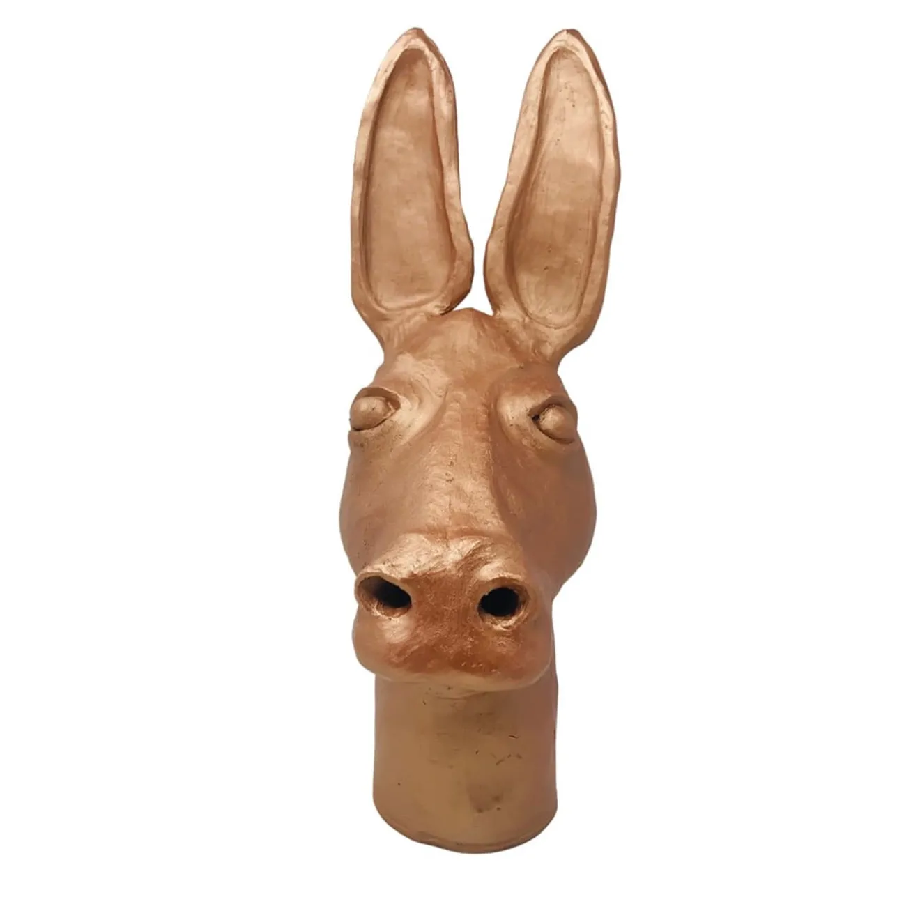 Freaklab Testa d'asino in bronzo