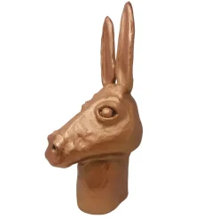 Freaklab Testa d'asino in bronzo