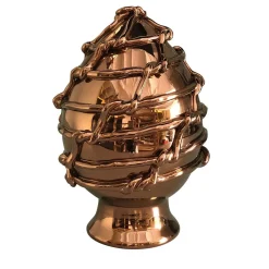 Tuttoattaccato Tiricci Pigna siciliana in bronzo terracotta