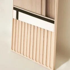 Dale Italia Tutto Sesto Specchio rettangolare in frassino naturale