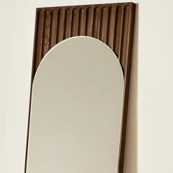 Dale Italia Tutto Sesto Specchio rettangolare in frassino marrone