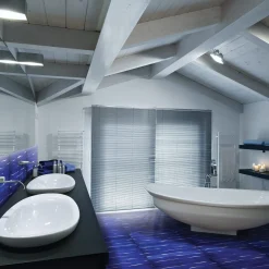 Arcea Handmade Design Unito Square Blue Tile