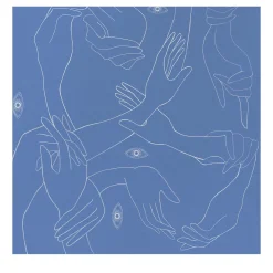 MaVoix Uno, Nessuno Carta da parati azzurra