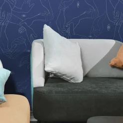 MaVoix Uno, Nessuno Carta da parati azzurra