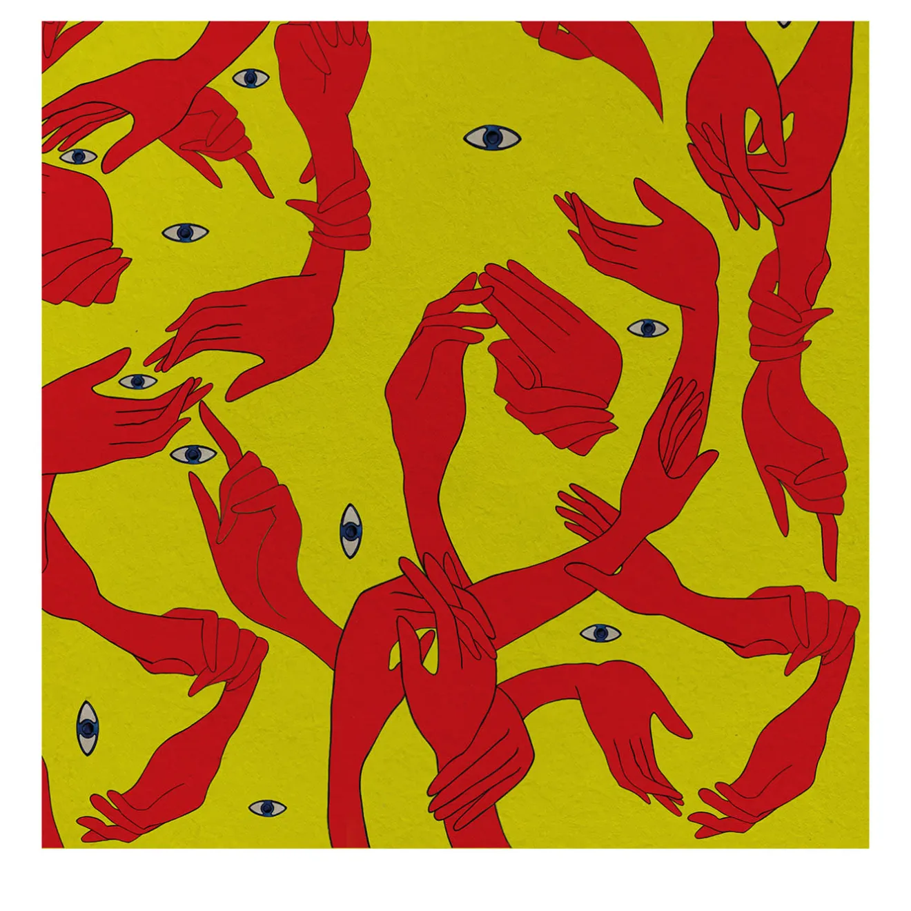 MaVoix Uno, Nessuno Fluo Carta da parati