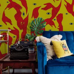 MaVoix Uno, Nessuno Fluo Carta da parati