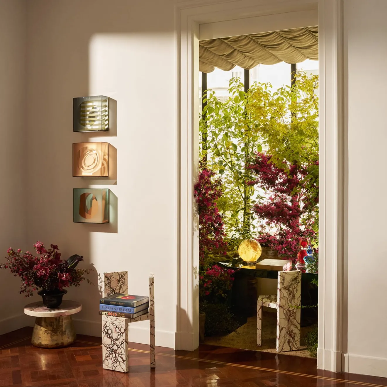 Giovanni Botticelli V4 Specchio Vetrinette