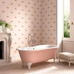 Devon&Devon Vasca da bagno Draycott dipinta di rosa