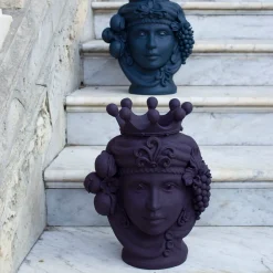 Stefania Boemi Vaso a testa Donna Macalda