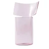 Paola C Vaso alto rosa Riflessi