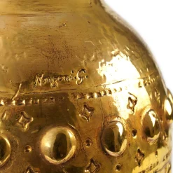 deBlona Vaso Astra in ceramica oro di Gabriele Mengoni