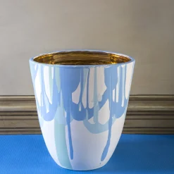 Coralla Maiuri Vaso azzurro e oro