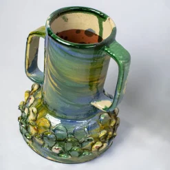Signora Luna Vaso Bradamante Specchio Verde