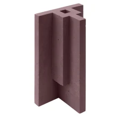 Paolo Giordano Vaso Chandigarh I marrone marsala