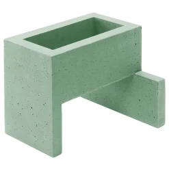 Paolo Giordano Vaso Chandigarh III verde menta