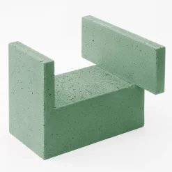 Paolo Giordano Vaso Chandigarh III verde menta