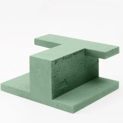 Paolo Giordano Vaso Chandigarh IV verde menta