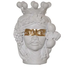 Stefania Boemi Vaso con testa di Don Venerando