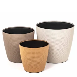 Pinetti Vaso da fiori Silvy beige scuro