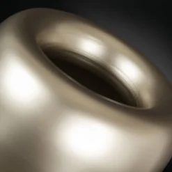 VGnewtrend Vaso decorativo Bean Satin Beige #1