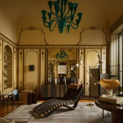 Aina Kari Vaso decorativo in vetro di Murano dorato Stravedamento