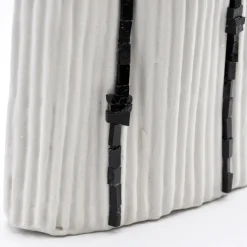 Design Center 1991 Vaso Decorativo Paesaggio 18 #1 bianco di Nino Basso