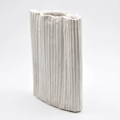 Design Center 1991 Vaso Decorativo Paesaggio 18 #1 bianco di Nino Basso