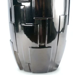 deBlona Vaso Decorativo Panoplia in Ceramica Titanio