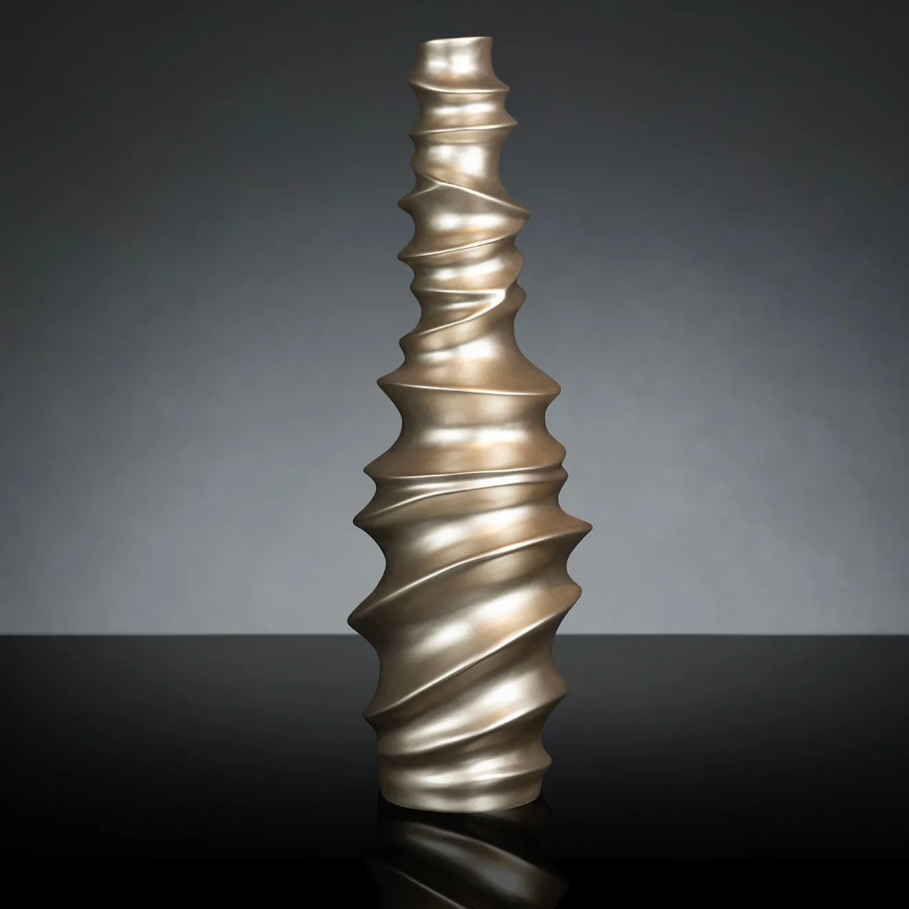 VGnewtrend Vaso decorativo Sharp Pei Pearly Beige