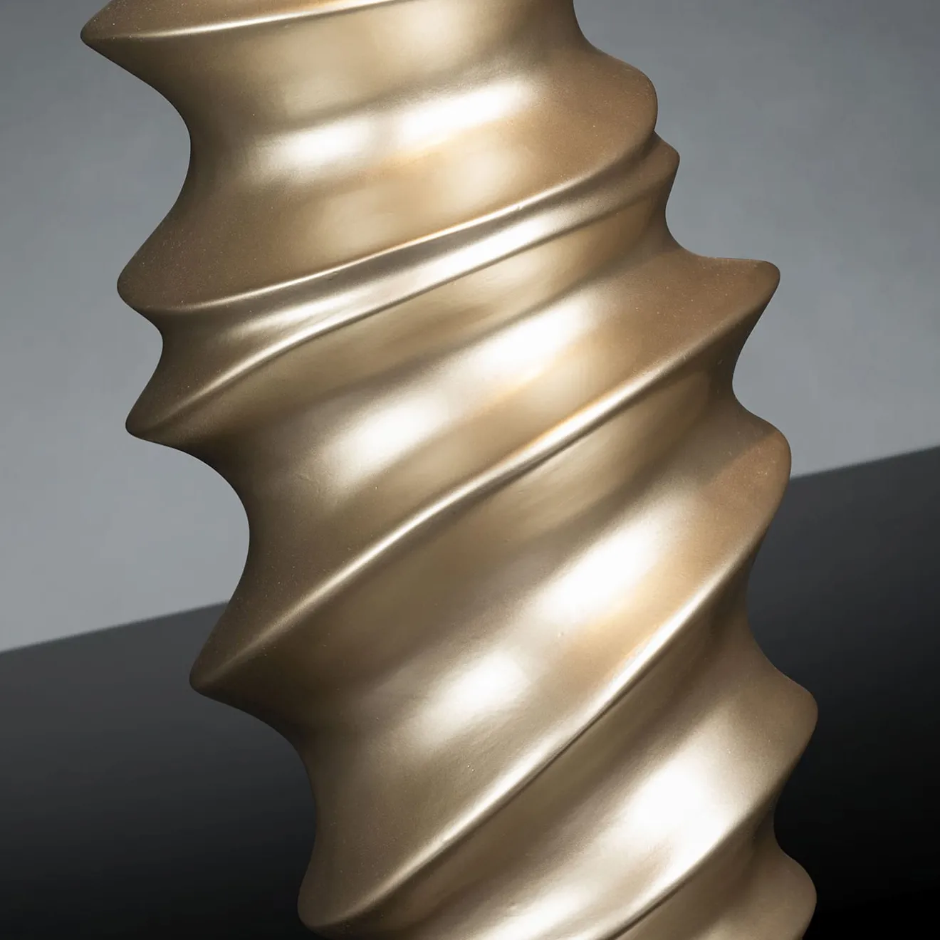 VGnewtrend Vaso decorativo Sharp Pei Pearly Beige