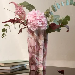 Stories Of Italy Vaso di vetro a secchiello rosa