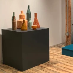 Paola Paronetto Vaso Etna Corteccia D15/Mattone