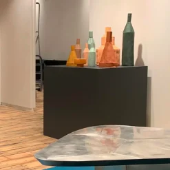 Paola Paronetto Vaso Etna Corteccia D15/Mattone