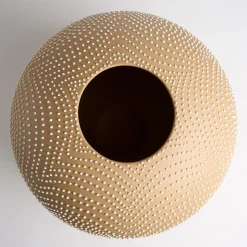 Nuove Forme Vaso giallo Arkadia di Stefania Vasques