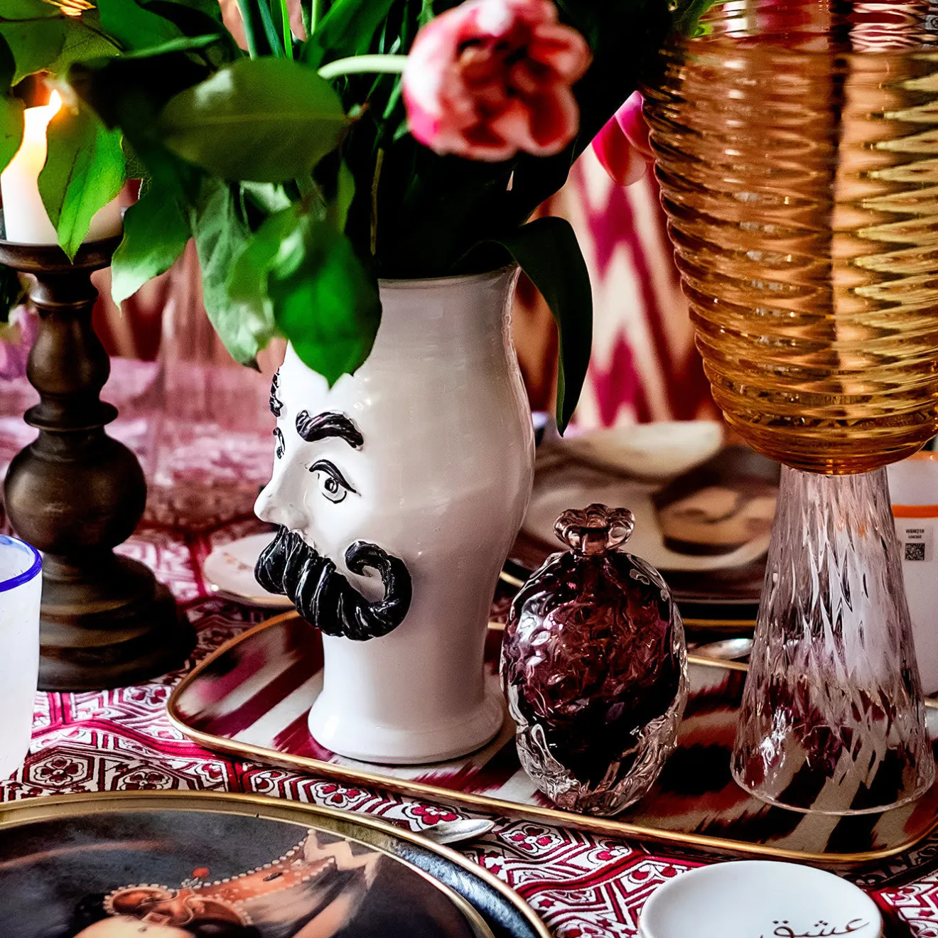 Les Ottomans Vaso grande in ceramica I Turchi #1