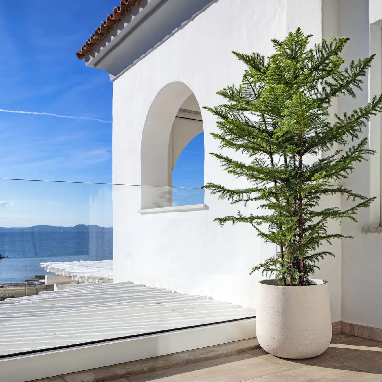 Pot à Porter Vaso grigio Algarve